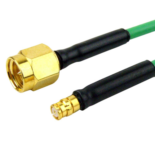 SMP Female to SMA Male Cable HF-086 Coax in 8 Inch Fairview Microwave SCF34086-08