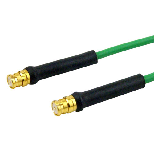 SMP Female to SMP Female Cable HF047 Coax in 4 Inch Fairview Microwave SCF37047-04