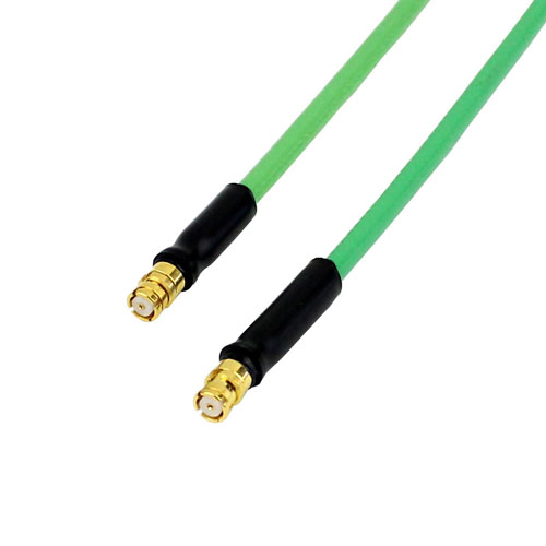 SMP Female to SMP Female Cable HF-086 Coax in 4 Inch and RoHS Compliant Fairview Microwave SCF37086-04