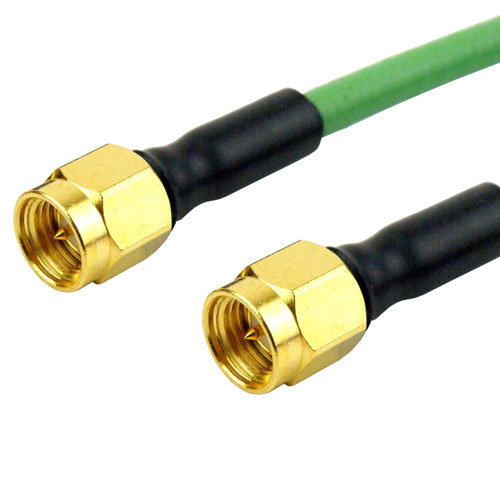 SMA Male to SMA Male Cable 0.141 Coax in 48 Inch Fairview Microwave SCF65141-48