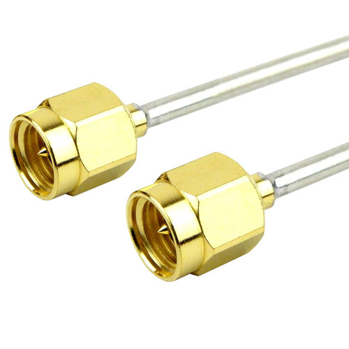 SMA Male to SMA Male Cable 0.086 Coax and RoHS Compliant Fairview Microwave SCH53086