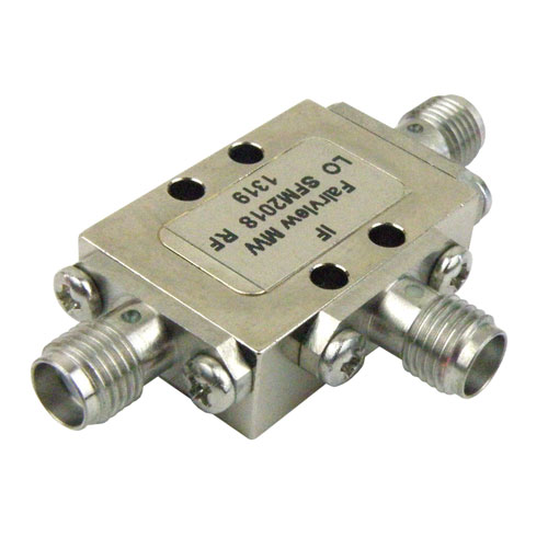 SMA Mixer From 2 GHz to 18 GHz With an IF Range From DC to 2 GHz And LO Power of +10 dBm Fairview Microwave SFM2018