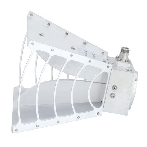 Broadband Gain Horn Antenna Operating From 1 GHz to 18 GHz With a Nominal 11 dB Typical Gain With N Female Input Connector Fairview Microwave SH0118N