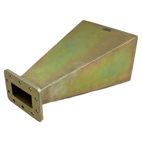 WR-229 Standard Waveguide Horn With UG-1727/U Flange and 15 dB Typical Gain Operating From 3.3 GHz to 4.9 GHz Frequency Range Fairview Microwave SH1229-15