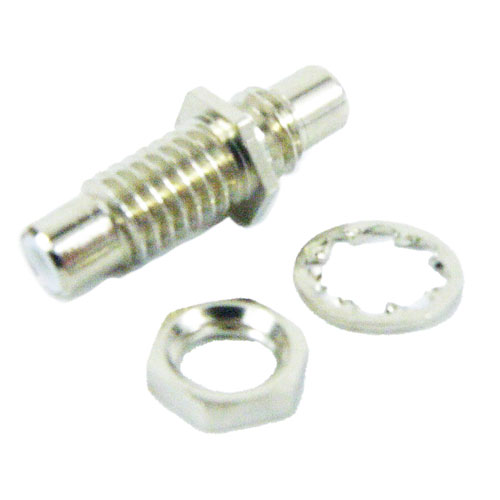 SMC Jack to SMC Jack Bulkhead Adapter, Nickel Plated Brass Body, 1.2 VSWR Fairview Microwave SM2014