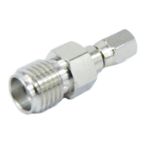 SMA Female (Jack) to SSMC Plug Adapter, High Temp, 1.25 VSWR Fairview Microwave SM2095