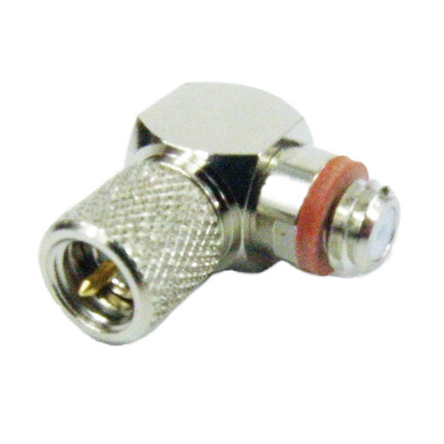 RA 10-32 Male (plug) to 10-32 Female (Jack) Adapter, Nickel Plated Brass Body, 1.2 VSWR Fairview Microwave SM2393