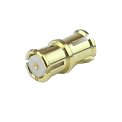 SMP Female (Jack) to SMP Female (Jack) Adapter, Gold Plated Beryllium Copper Body, High Temp, 1.4 VSWR Fairview Microwave SM2609