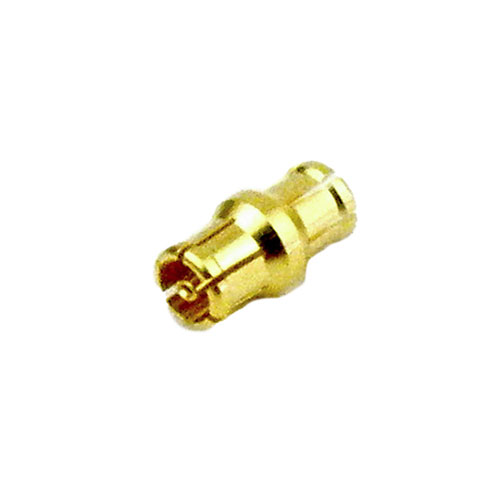 Precision Push-On Mini SMP Female (Jack) to Mini SMP Female (Jack) Push-On Adapter, Gold Plated Beryllium Body, 1.2 VSWR Fairview Microwave SM2655