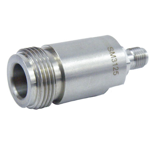 Precision 2.92mm Female (Jack) to N Female (Jack) Adapter, 1.15 VSWR Fairview Microwave SM3125