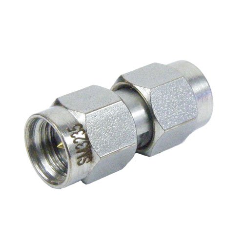 2.92mm Male (Plug) to 2.92mm Male (Plug) Adapter, Passivated Stainless Steel Body, 1.25 VSWR Fairview Microwave SM3235