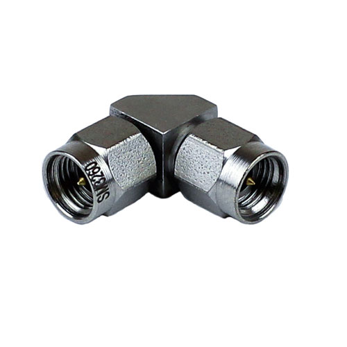 RA 2.92mm Male (Plug) to 3.5mm Male (Plug) Adapter, Passivated Stainless Steel Body, 1.25 VSWR Fairview Microwave SM3260