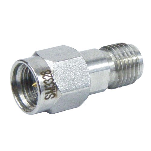 SMA Female (Jack) to 3.5mm Male (plug) Adapter, 1.2 VSWR Fairview Microwave SM3328