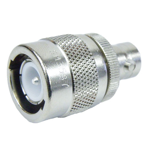 BNC Female (Jack) to C Male (Plug) Adapter, Nickel Plated Brass Body, 1.4 VSWR Fairview Microwave SM3537