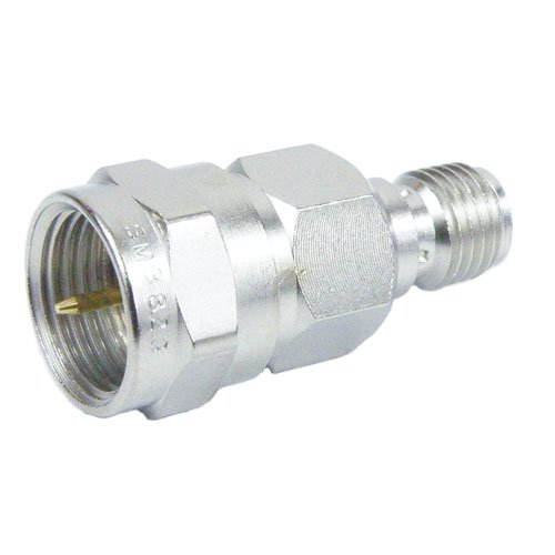 50 Ohm SMA Female (Jack) to 75 Ohm F Male (Plug) Adapter,High Temp Fairview Microwave SM3823