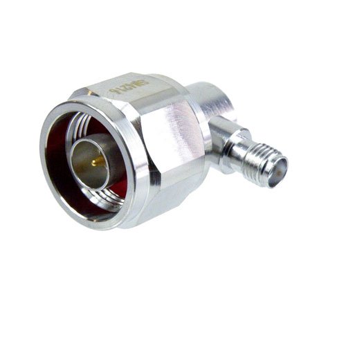 RA SMA Female (Jack) to N Male (plug) Adapter, 1.2 VSWR Fairview Microwave SM4216