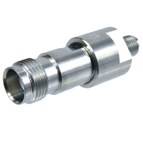 SMA Female (Jack) to TNC Female (Jack) Adapter, Passivated Stainless Steel Body, 1.5 VSWR Fairview Microwave SM4735