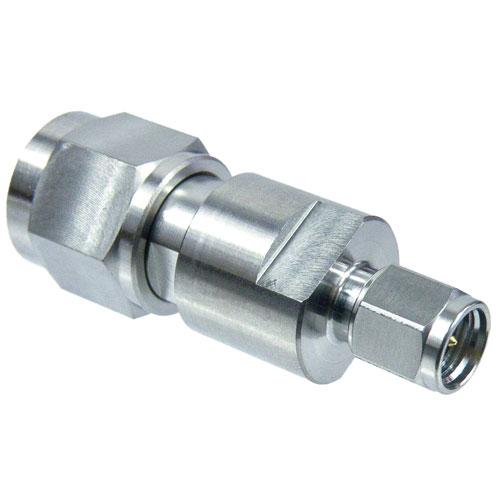 SMA Male (Plug) to TNC Male (Plug) Adapter, Passivated Stainless Steel Body, 1.25 VSWR Fairview Microwave SM4738