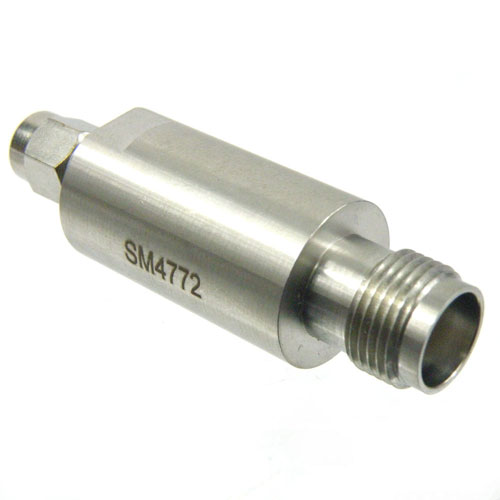 Precision SMA Male (Plug) to TNC Female (Jack) Adapter, Passivated Stainless Steel Body, 1.15 VSWR Fairview Microwave SM4772