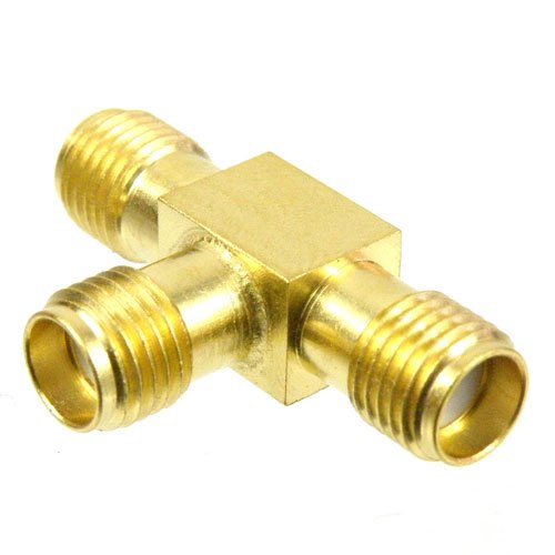 SMA T Adapter Female (Jack) Female (Jack) Female (Jack) Fairview Microwave SM4945