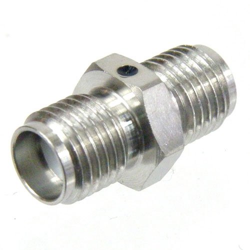 Precision SMA Female (Jack) to SMA Female (Jack) Adapter, Passivated Stainless Steel Body, High Temp, 1.15 VSWR Fairview Microwave SM4953