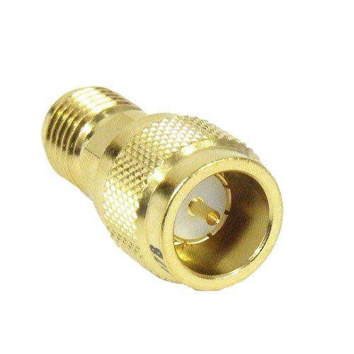 Precision QD SMA Male (Plug) to SMA Female (Jack) Adapter, Gold Plated Brass Body, 1.15 VSWR Fairview Microwave SM4978