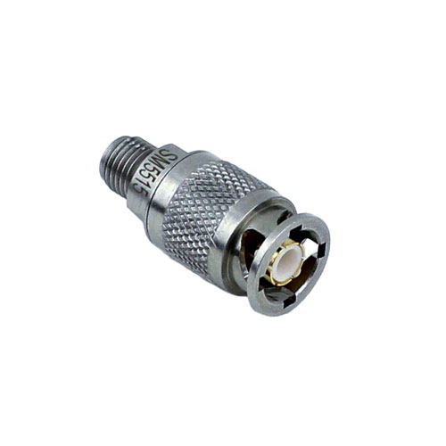 SMA Female (Jack) to ZMA Plug (Male (plug)) Adapter, Passivated Stainless Steel Body, 1.35 VSWR Fairview Microwave SM5515