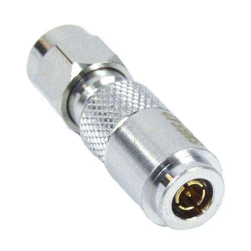 SMA Male (plug) to 1.0/2.3 Plug (Male (plug)) Adapter, Tri-Metal Plated Brass Body, 1.2 VSWR Fairview Microwave SM5542