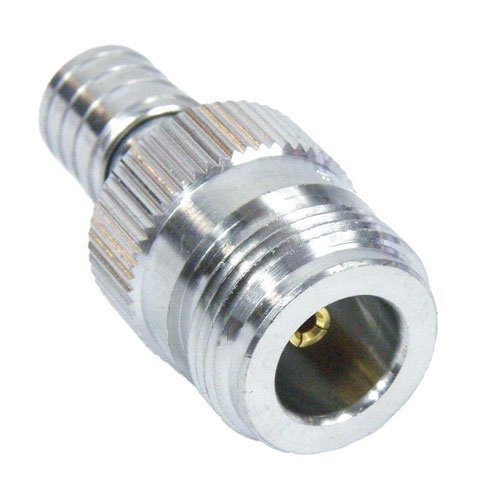 N Female (Jack) to QMA Male (plug) Adapter, 1.2 VSWR Fairview Microwave SM5574