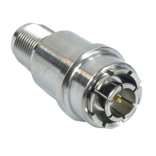 QD TNC Male (Plug) to TNC Female (Jack) Adapter, Nickel Plated Beryllium Copper Body, High Temp, 1.25 VSWR Fairview Microwave SM5709