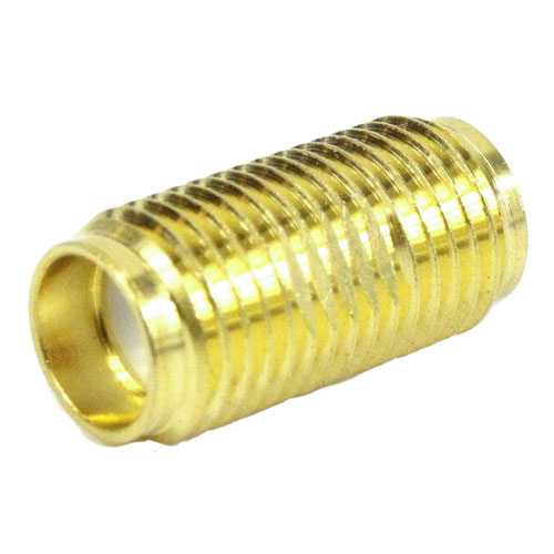 SMA Female (Jack) to SMA Female (Jack) Adapter, Gold Plated Brass Body, High Temp, 1.4 VSWR Fairview Microwave SM7555