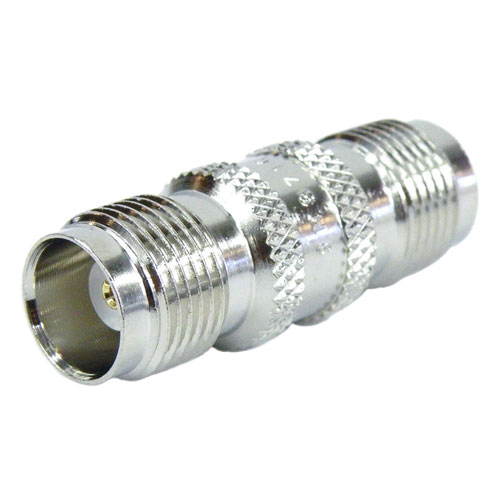 TNC Female (Jack) to TNC Female (Jack) Adapter, Nickel Plated Brass Body, 1.5 VSWR Fairview Microwave SM8710