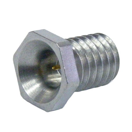 Full Detent SMP Male (Plug) to SMP Male (Plug) Smooth Bore CM Adapter, Passivated Stainless Steel Body, High Temp, 1.3 VSWR Fairview Microwave SM8794