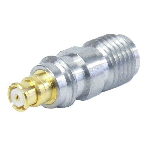 SMA Female (Jack) to SMP Female (Jack) Adapter, Passivated Stainless Steel Body, 1.25 VSWR Fairview Microwave SM8803