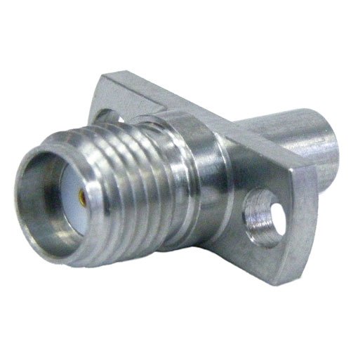 SMA Female (Jack) to SMP Male (plug) Full Detent 2 Hole Flange Adapter, 1.2 VSWR Fairview Microwave SM8843