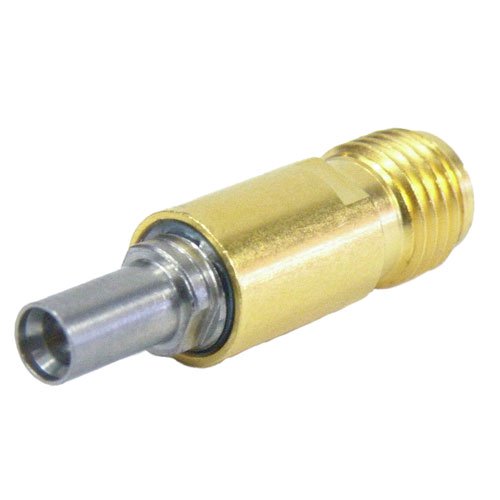 2.92mm Female (Jack) to Mini SMP Male (plug) Push-On Adapter Smooth Bore, Gold Plated Beryllium Body, 1.35 VSWR Fairview Microwave SM8929