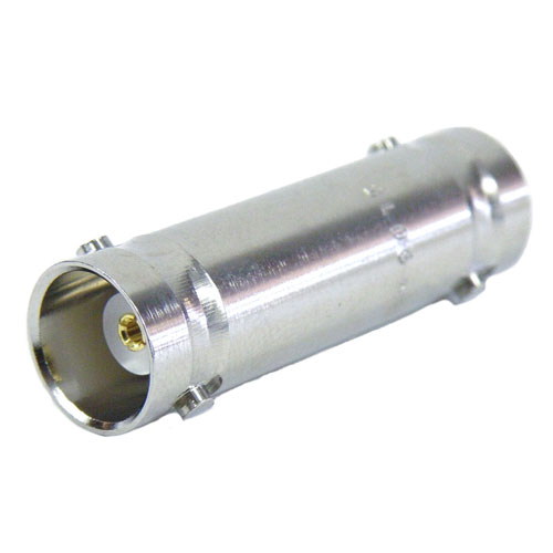 BNC Female (Jack) to BNC Female (Jack) Adapter, Nickel Plated Brass Body, 1.5 VSWR Fairview Microwave SM9015