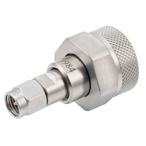 2.4mm NMD Female to SMA Male Adapter with Stainless Steel Body Fairview Microwave SM9984