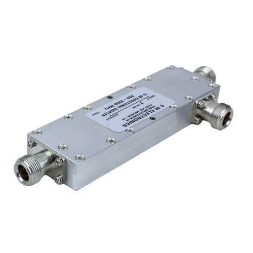 N Directional Coupler 15 dB Coupled Port From 800 MHz to 2.5 GHz Rated To 100 Watts Fairview Microwave SMC4030-15