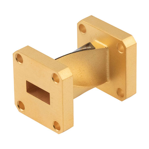 WR-42 90 Degree Waveguide Twist Using a UG-595/U Flange And a 18 GHz to 26.5 GHz Frequency Range Fairview Microwave SMW42TW1001A