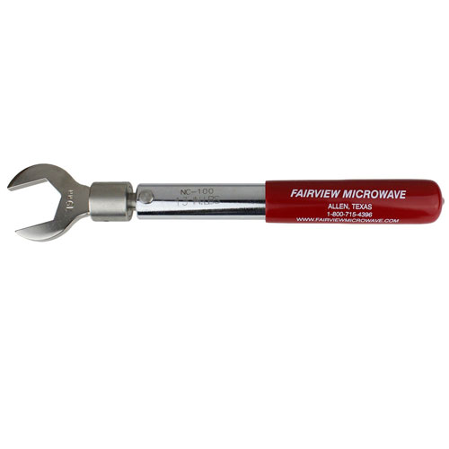 Type N Fixed Torque Wrench in Click Type 19mm Bit that is Pre-set to 13 in-lbs Fairview Microwave ST-N4