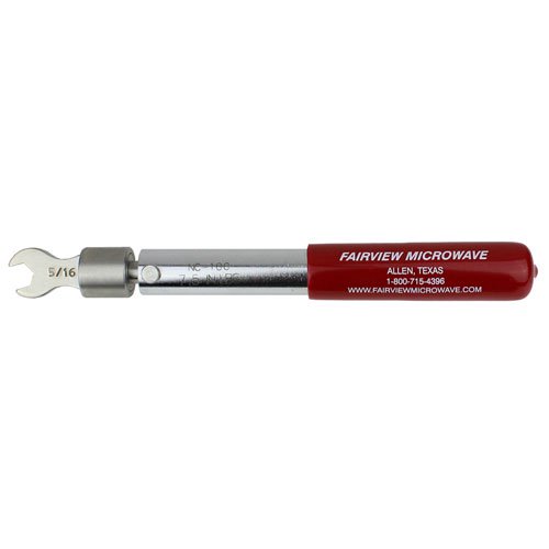 SMA Fixed Torque Wrench in Click Type 5/16 inch Bit that is Pre-set to 7.5 in-lbs Fairview Microwave ST-SMA1