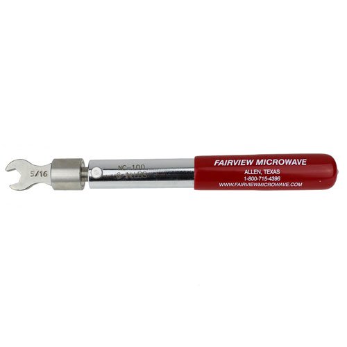 SMA Fixed Torque Wrench in Click Type 5/16 inch Bit that is Pre-set to 6 in-lbs Fairview Microwave ST-SMA2