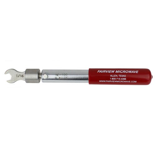 SMA Fixed Torque Wrench in Click Type 5/16 inch Bit that is Pre-set to 8 in-lbs Fairview Microwave ST-SMA3