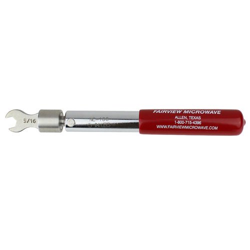 SMA Fixed Torque Wrench in Click Type 5/16 inch Bit that is Pre-set to 5 in-lbs Fairview Microwave ST-SMA5