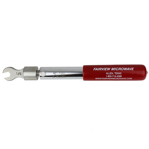 SSMA Fixed Torque Wrench in Click Type 1/4 inch Bit that is Pre-set to 5 in-lbs Fairview Microwave ST-SSMA1