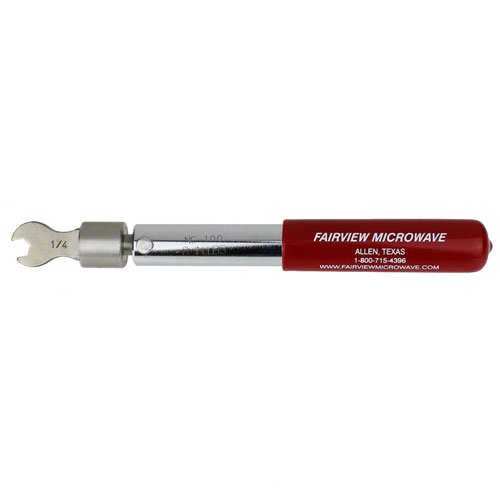 SSMA Fixed Torque Wrench in Click Type 1/4 inch Bit that is Pre-set to 8 in-lbs Fairview Microwave ST-SSMA2