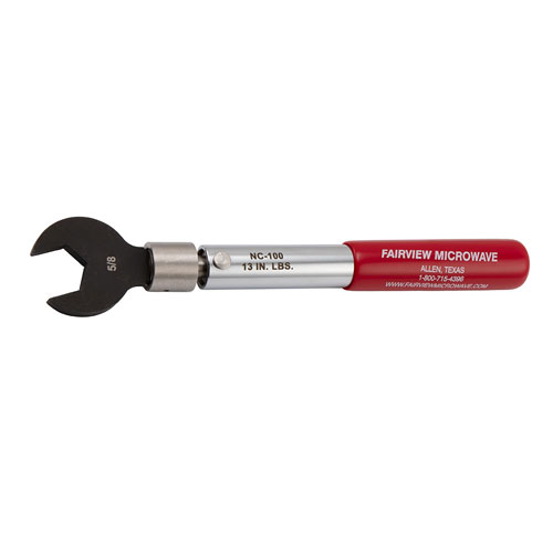 TNC Fixed Torque Wrench in Click Type 5/8 inch Bit that is Pre-set to 13 in-lbs Fairview Microwave ST-TNC2