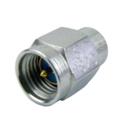 SMA Male (Plug) Termination (Load) 1 Watts To 18 GHz, Passivated Stainless Steel, Push-On, 1.25 VSWR, 50 Watts Peak Power Fairview Microwave ST1820