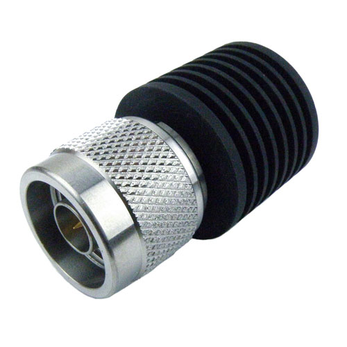 N Male (Plug) Termination (Load) 10 Watts To 18 GHz, Heatsink Body, 1.35 VSWR, 500 Watts Peak Power Fairview Microwave ST18N-10